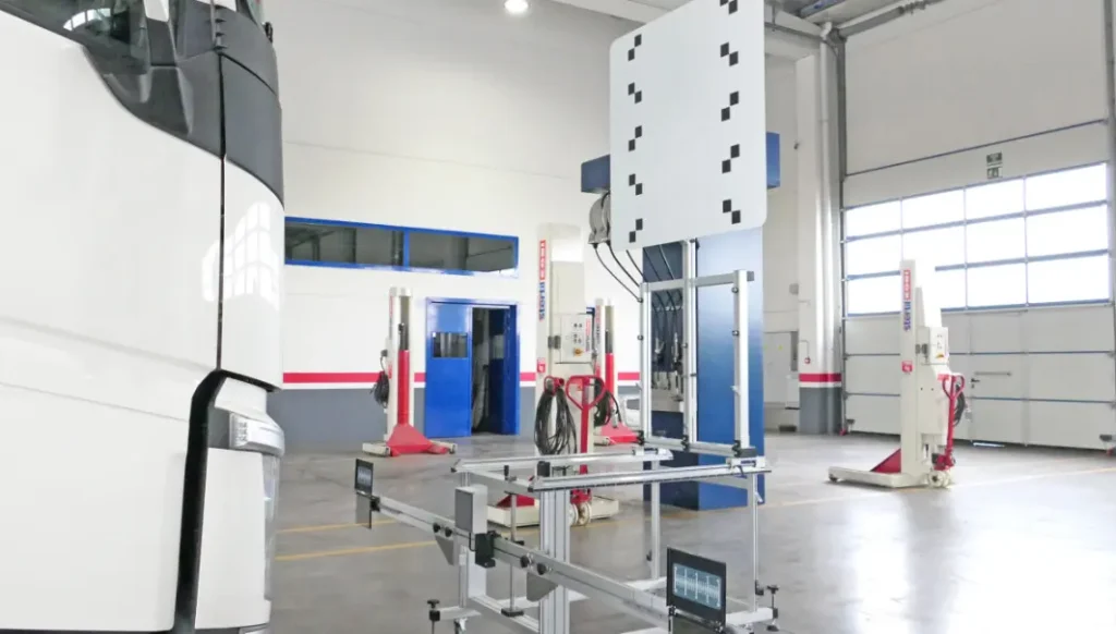 Калібрувальні панелі Jaltest ADAS для різних брендів комерційного транспорту