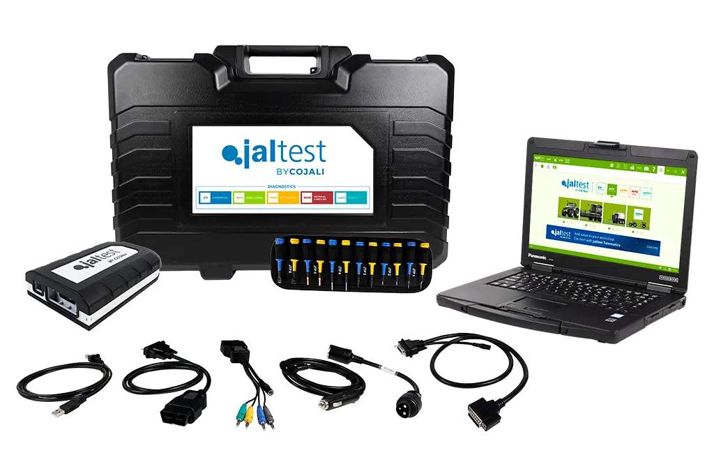 Повний комплект Jaltest AGV у транспортному кейсі