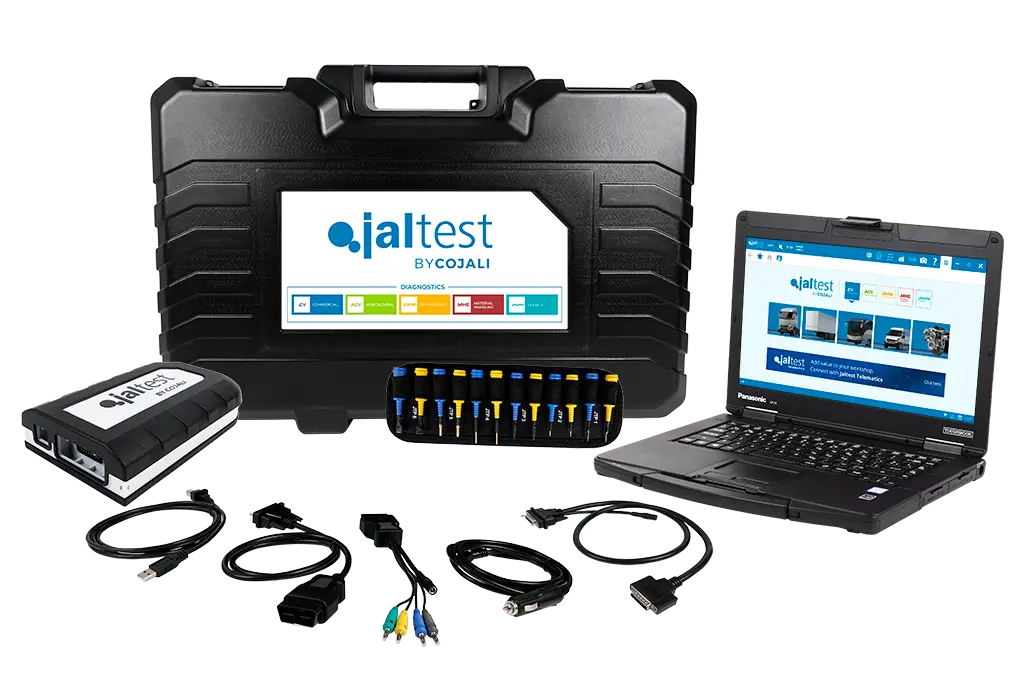 Повний комплект Jaltest CV у транспортному кейсі